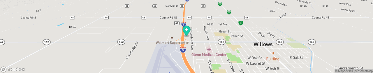 ev charging station on the map