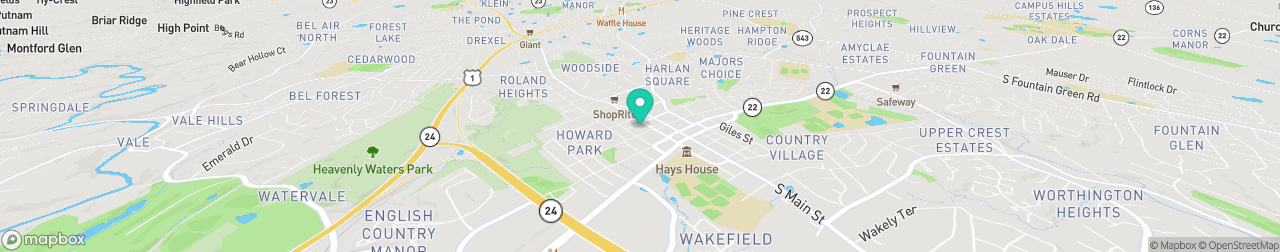 ev charging station on the map