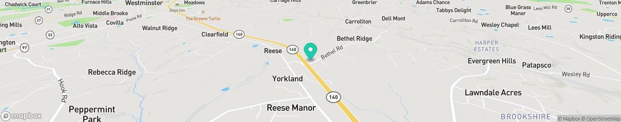 ev charging station on the map