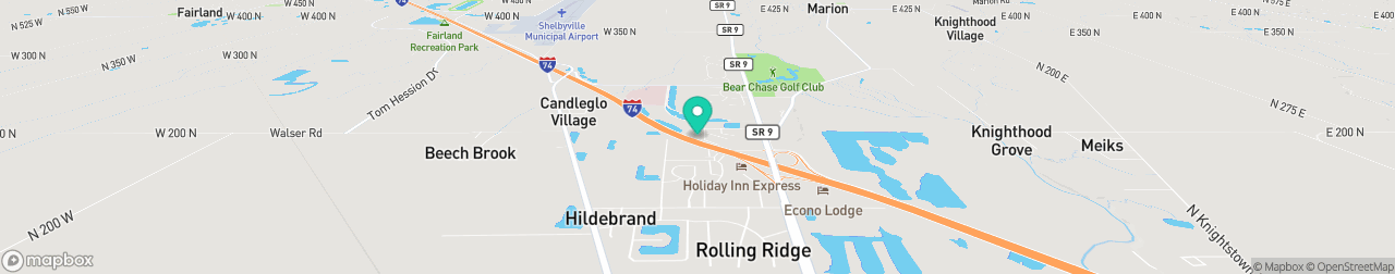 ev charging station on the map