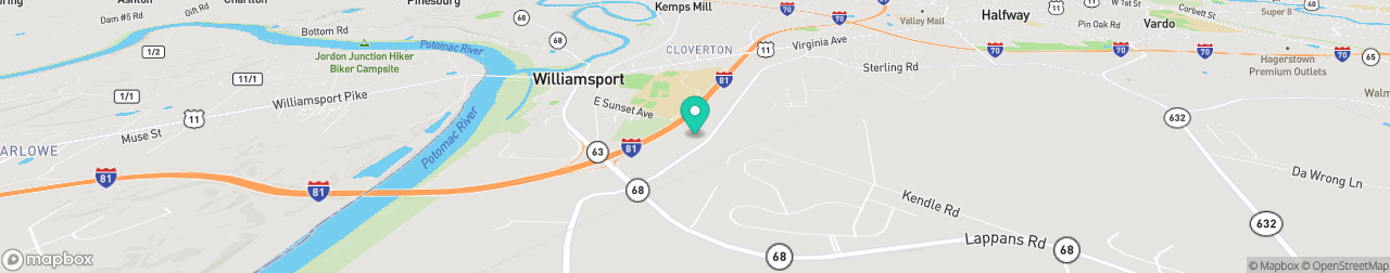 ev charging station on the map