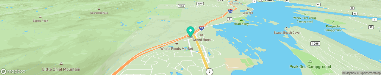 ev charging station on the map