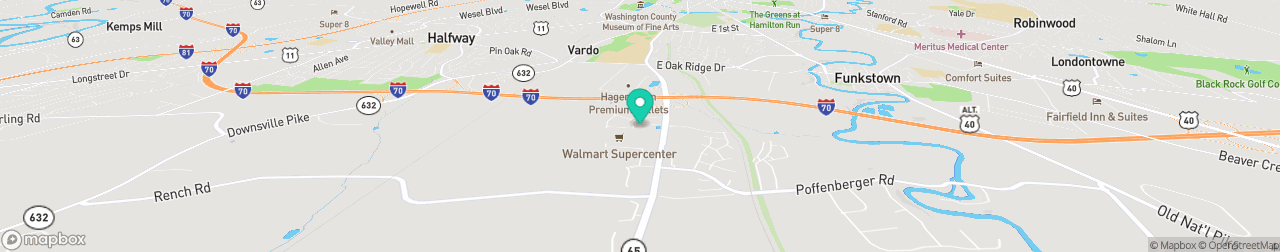 ev charging station on the map
