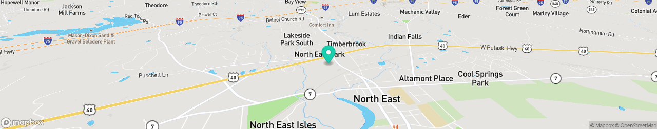 ev charging station on the map