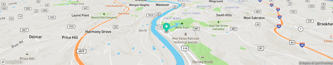 ev charging station on the map