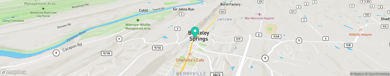 ev charging station on the map