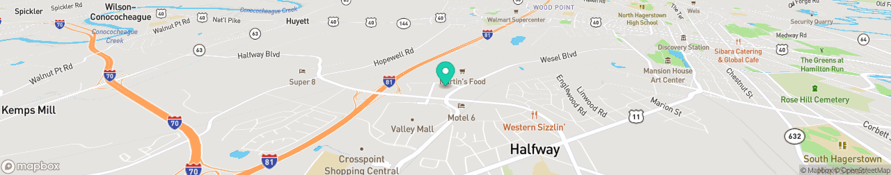 ev charging station on the map