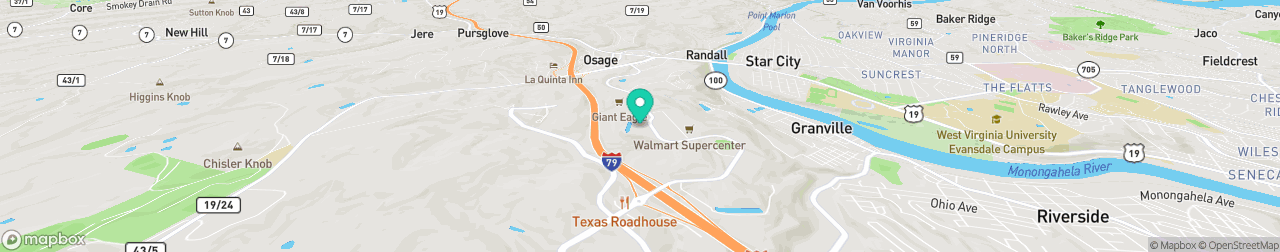 ev charging station on the map