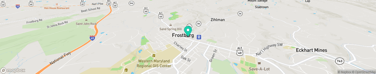 ev charging station on the map