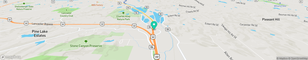 ev charging station on the map