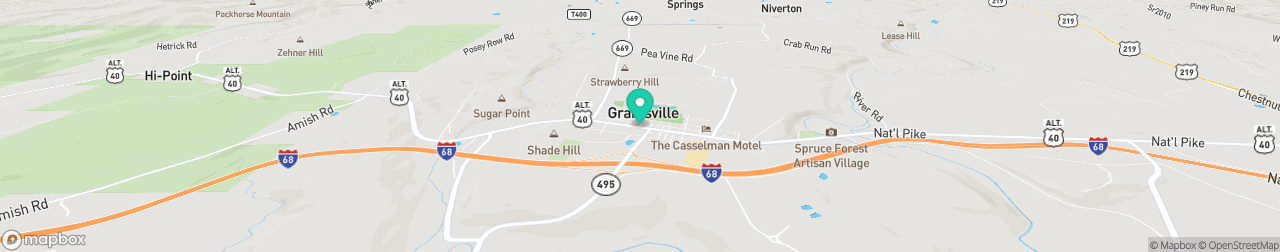ev charging station on the map