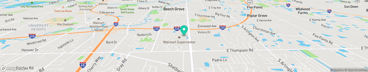 ev charging station on the map