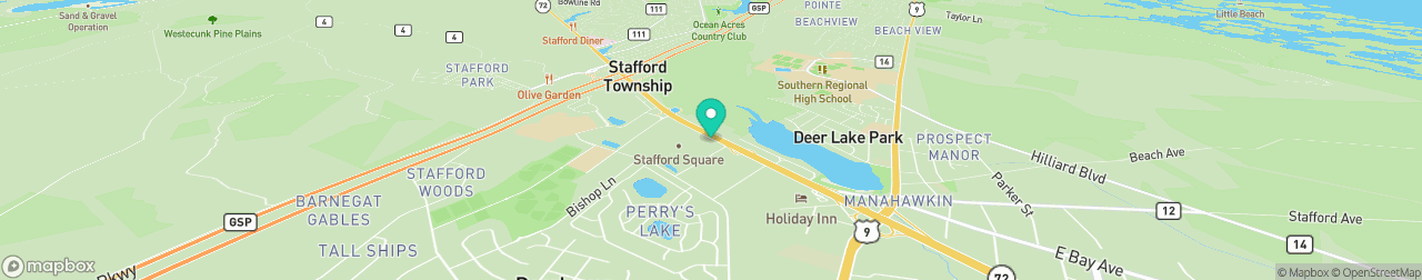 ev charging station on the map