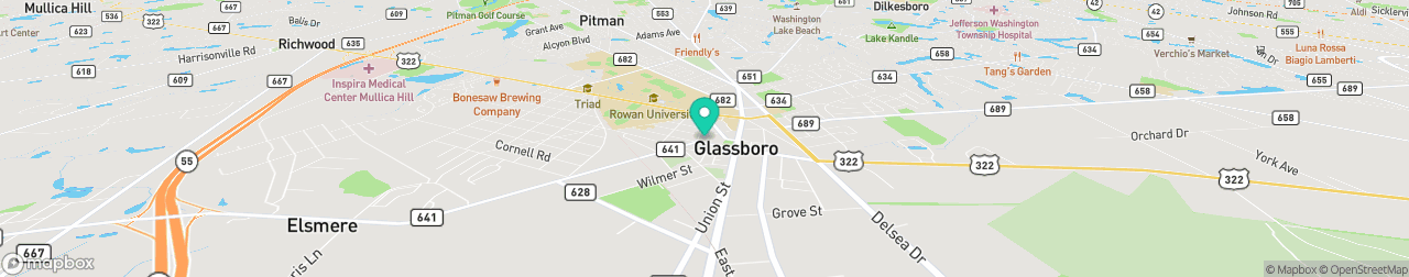 ev charging station on the map