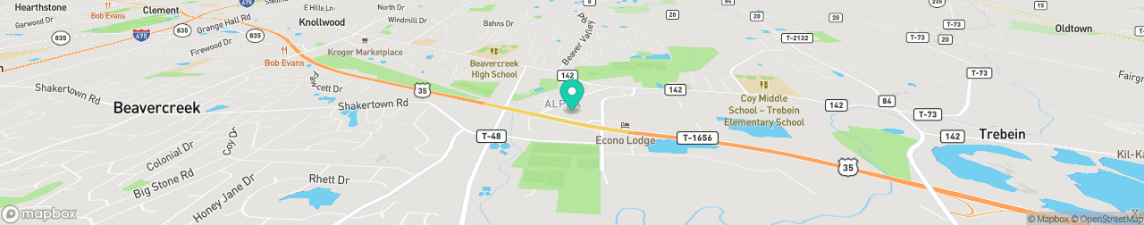 ev charging station on the map