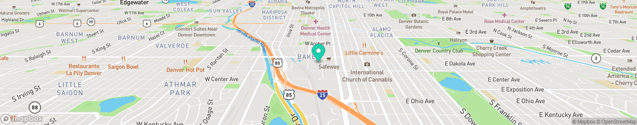 ev charging station on the map