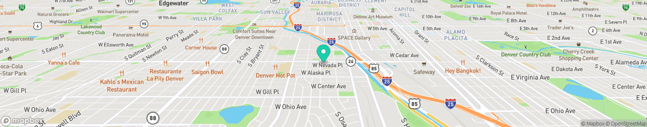 ev charging station on the map