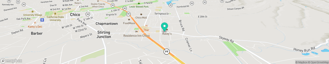 ev charging station on the map