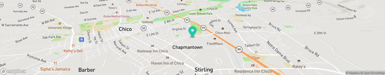 ev charging station on the map