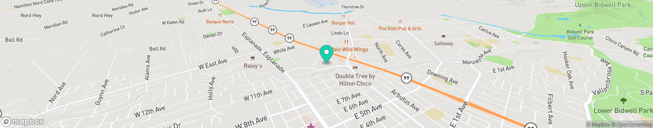 ev charging station on the map