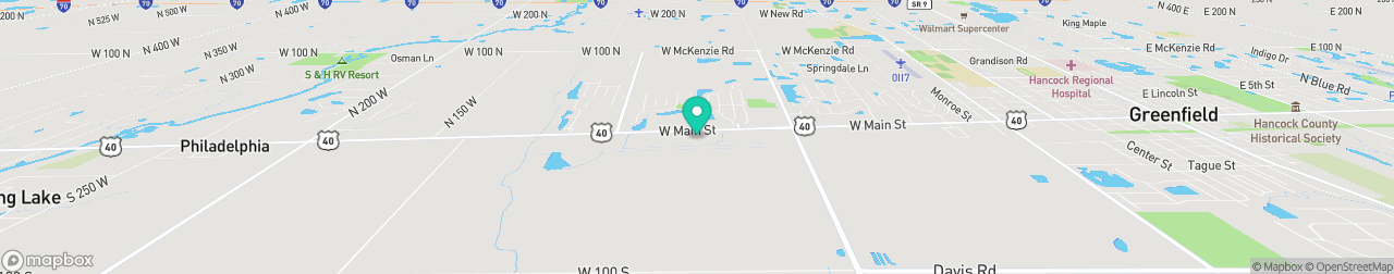 ev charging station on the map