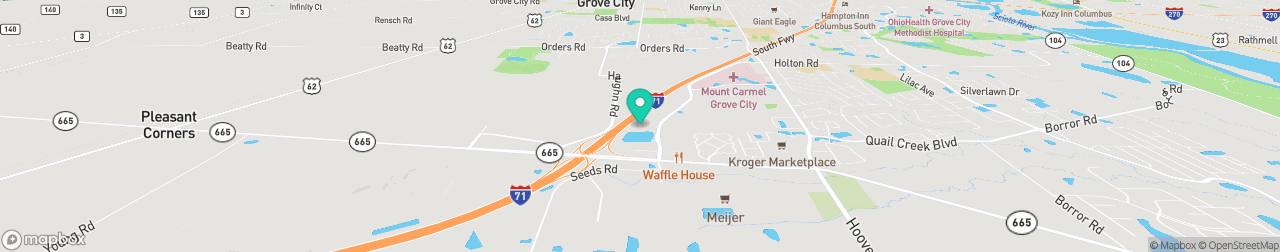 ev charging station on the map