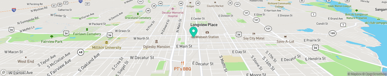 ev charging station on the map