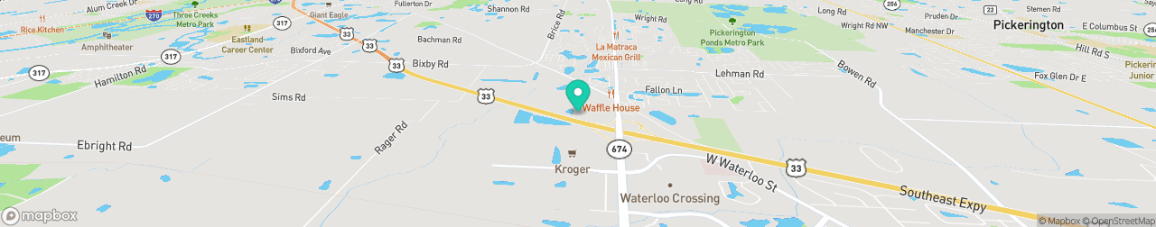 ev charging station on the map
