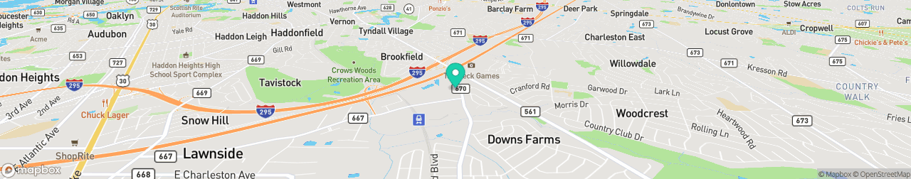 ev charging station on the map