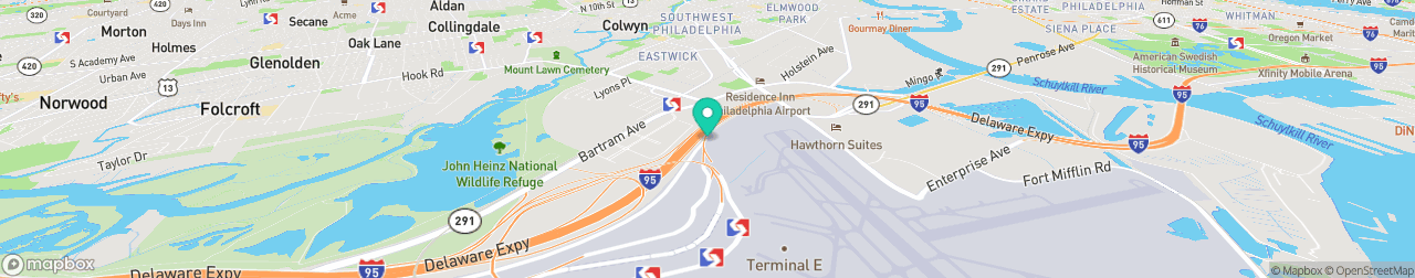 ev charging station on the map