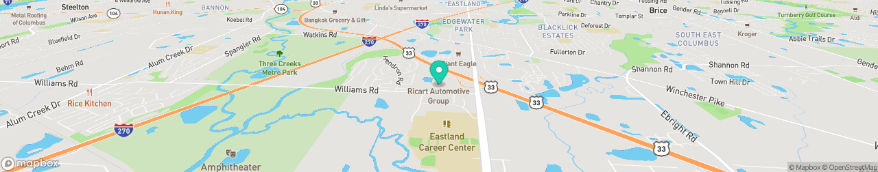 ev charging station on the map