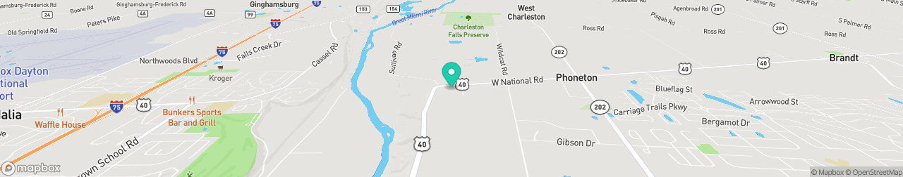ev charging station on the map