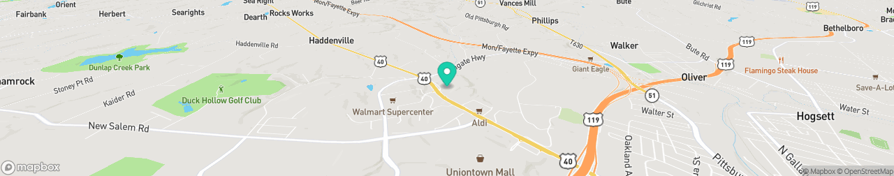 ev charging station on the map