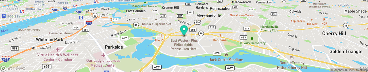 ev charging station on the map