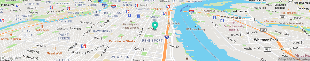 ev charging station on the map