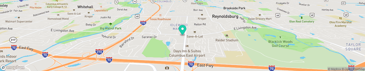ev charging station on the map