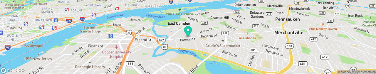 ev charging station on the map