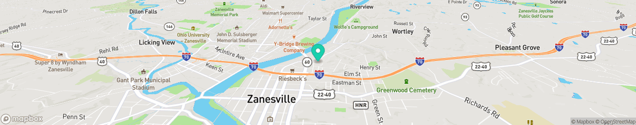 ev charging station on the map