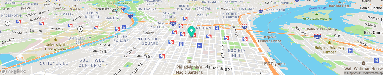 ev charging station on the map