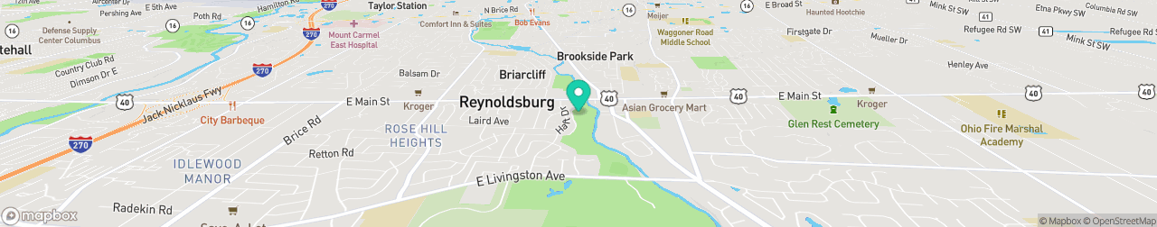 ev charging station on the map