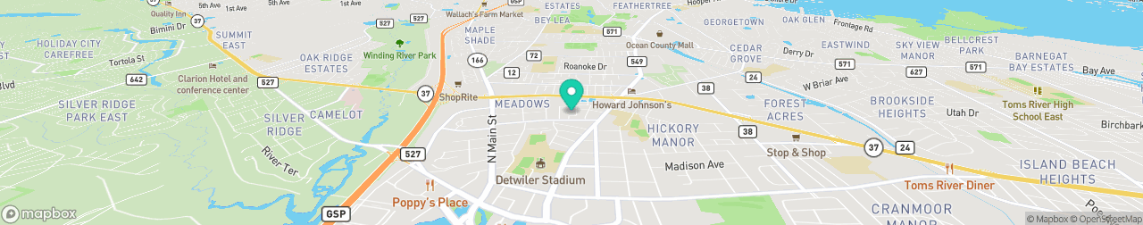 ev charging station on the map