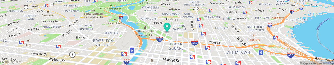 ev charging station on the map