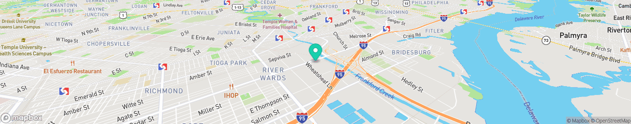 ev charging station on the map