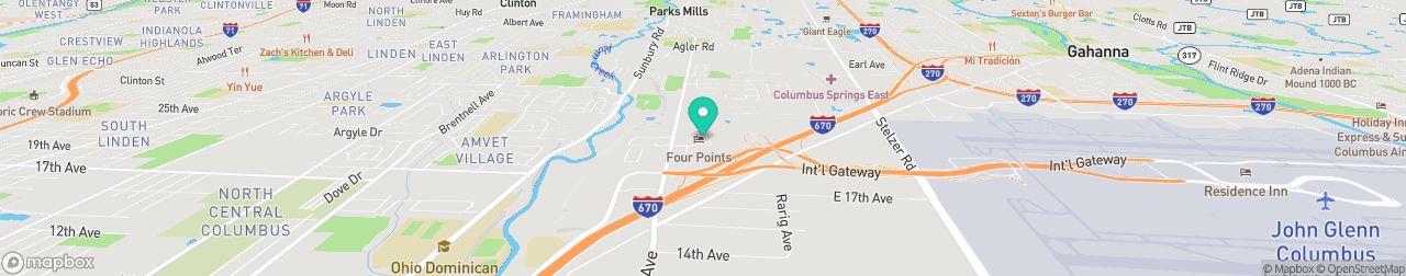 ev charging station on the map