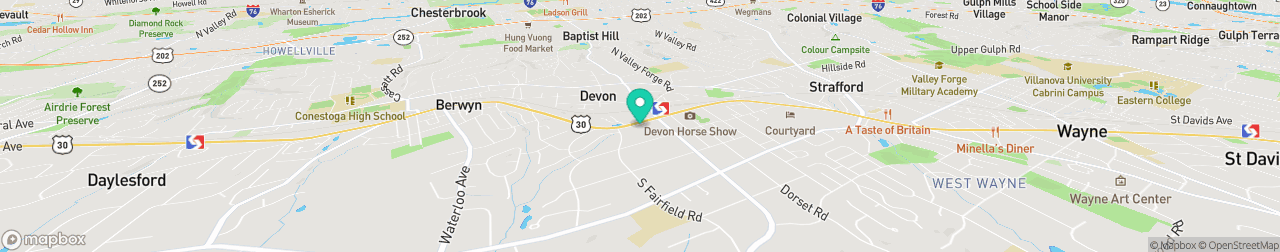 ev charging station on the map
