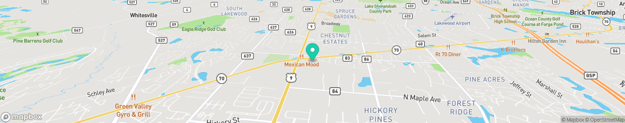 ev charging station on the map