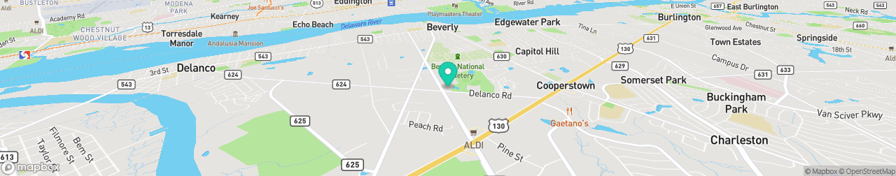 ev charging station on the map