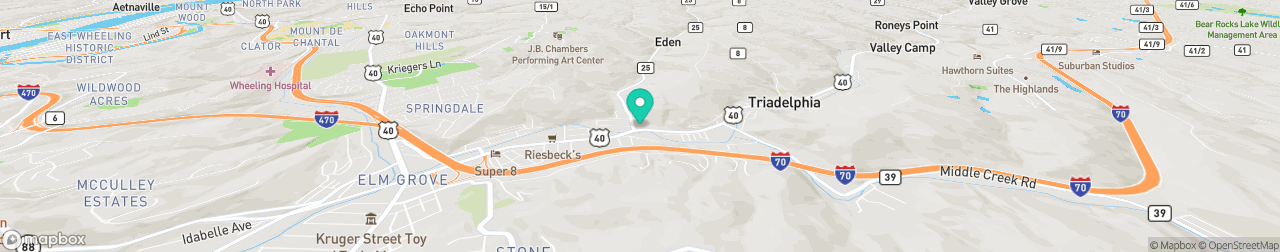 ev charging station on the map