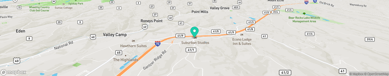 ev charging station on the map