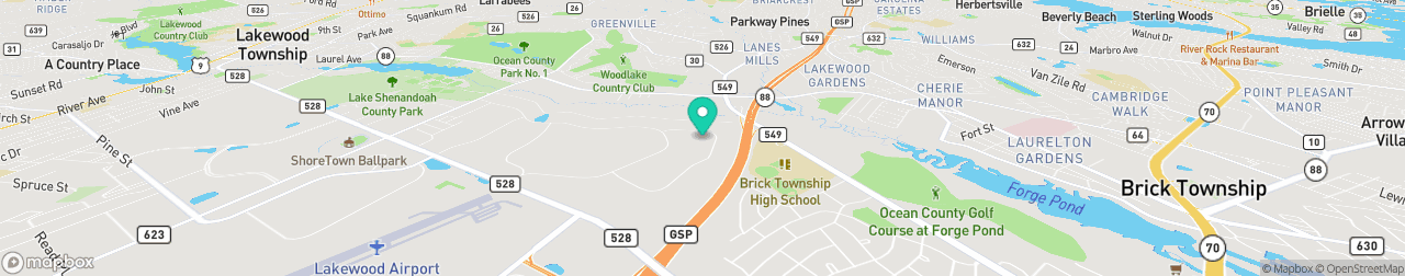 ev charging station on the map